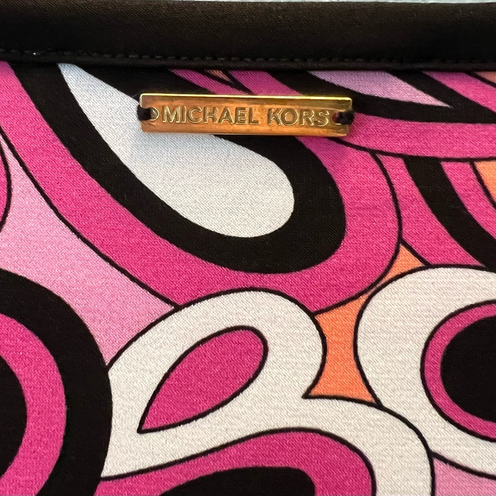 NWOT Michael Kors Pink Paisley Dress - Picture 4 of 4